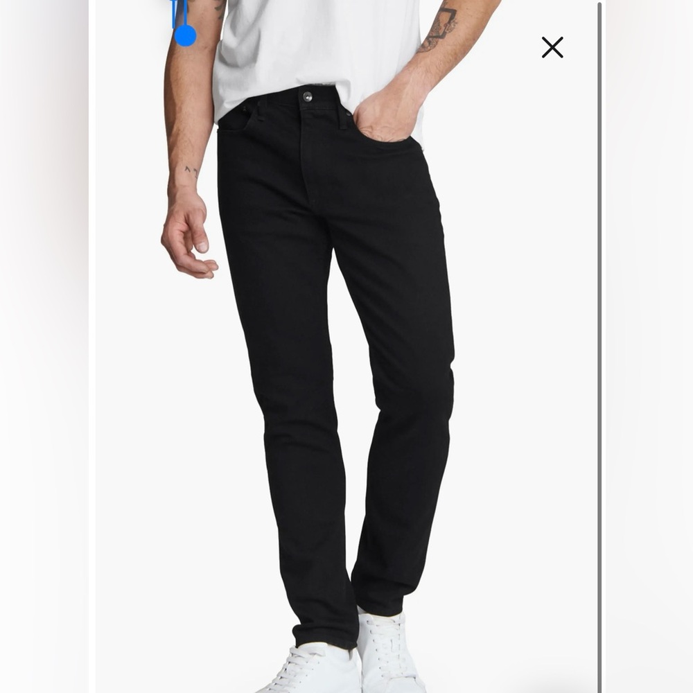 rag & bone Men's Slim Jeans in Black